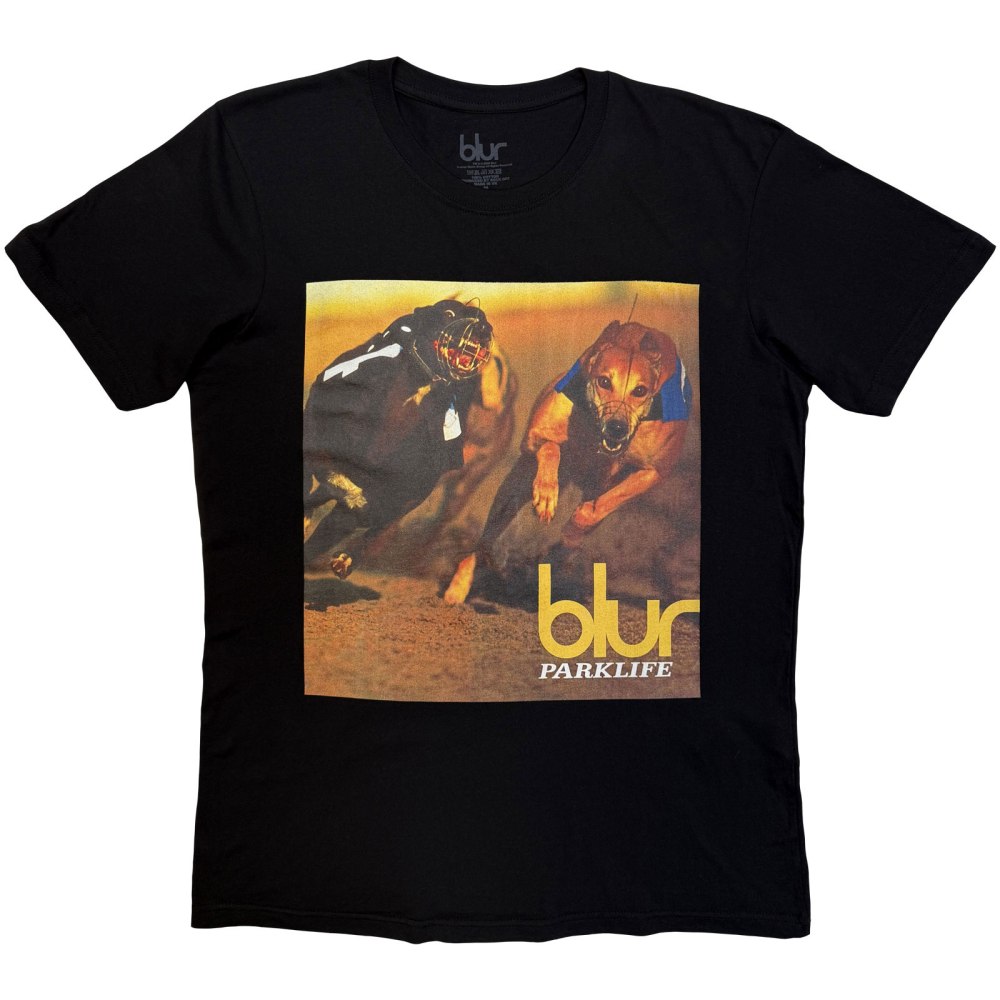 Blur - Parklife Album Heren Tshirt - Zwart